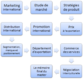 Master : Marketing international