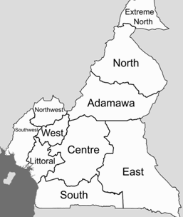 Regions of Cameroon (Source UN)