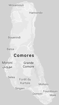 As Comores, Moroni (Porto), Mutsamudu, Domoni, Fomboni (Negócios, Comércio Exterior)
