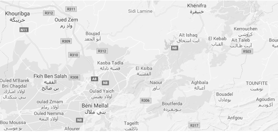 Affaires région marocaine : Béni Mellal, Khénifra
