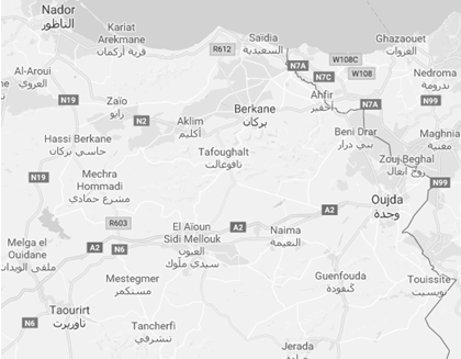 Affaires région marocaine : Oriental, Oujda