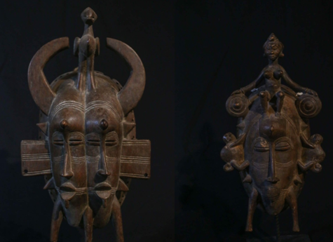 Máscaras Kpelie dos Senufo, Costa do Marfim