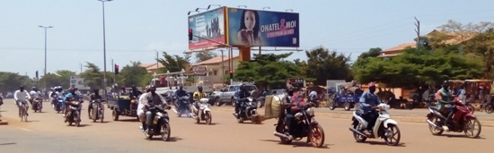 Motos au Burkina Faso