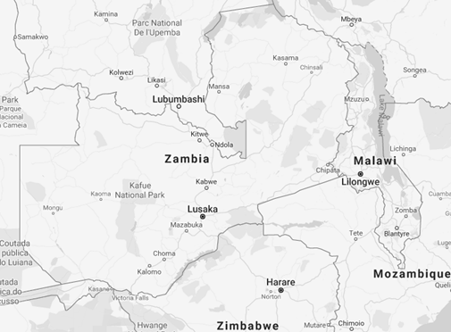Negócios na Zâmbia, Lusaca (Doutoramento, Mestrado)