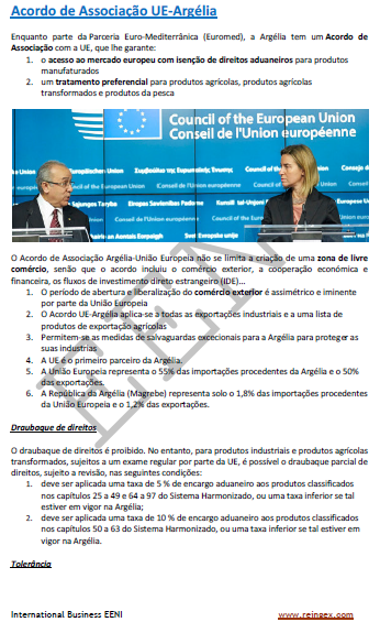 Acordo de Associação UE-Argélia