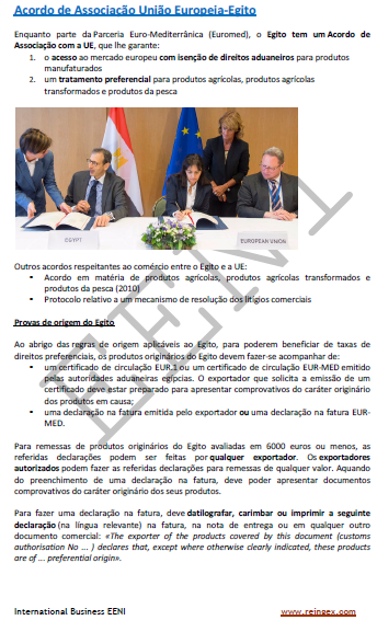 Acordo de Associação União Europeia-Egito